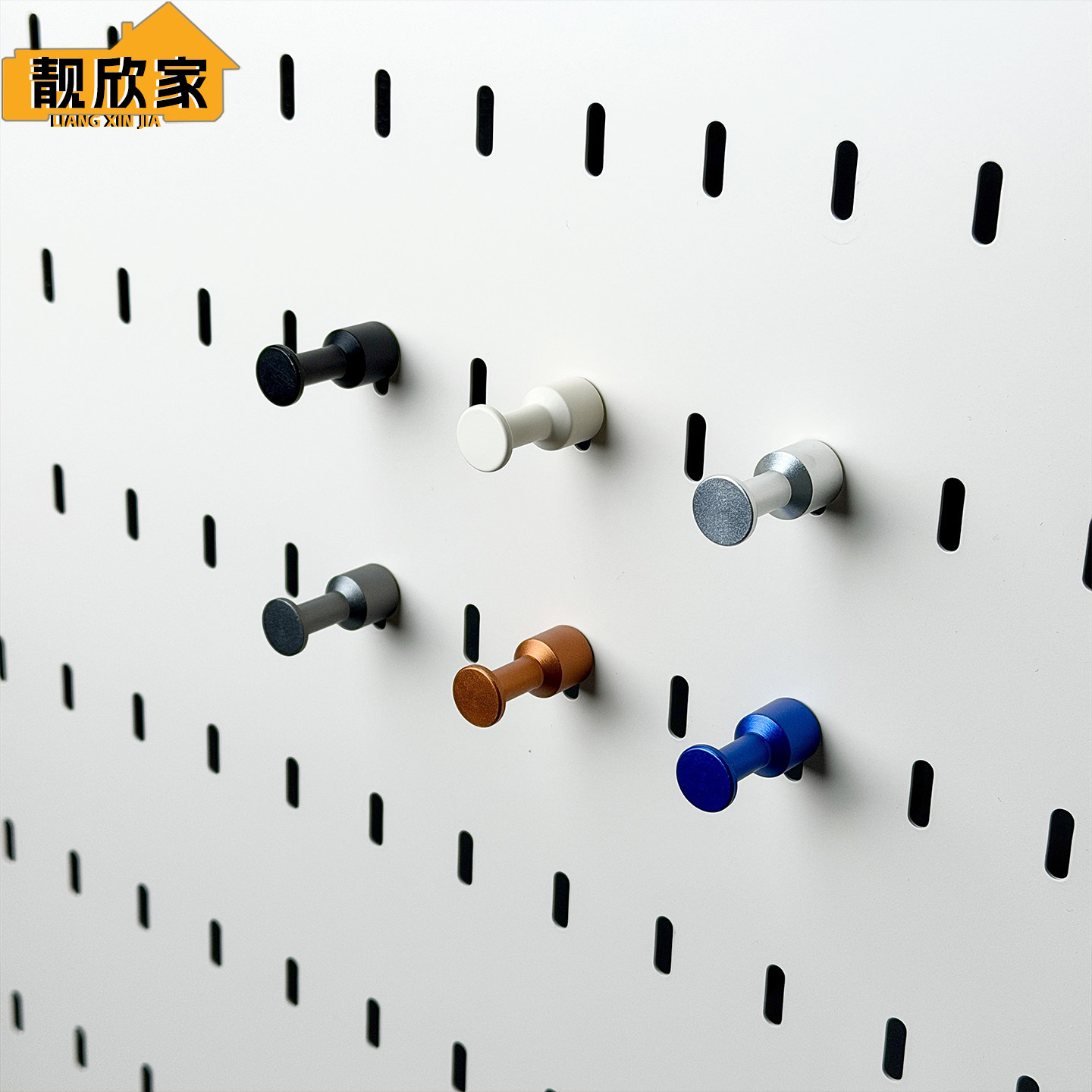 10mm洞洞板预埋螺母挂钩免打孔图片