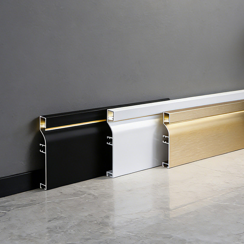 带灯橱柜踢脚板铝合金明装厨房柜底部地脚线led发光踢脚线氛围灯,基础建材,踢脚板,淘宝优惠券,粉丝福利购,淘宝优惠卷