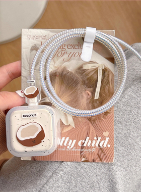 樱声适用苹果17数据线保护套40Wiphone17promax高级感保护线16pro充电器保护头15/14/13/12手机充电线防折断