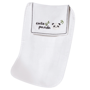 隔汗巾儿童吸汗巾纯棉单向导湿幼儿园宝宝可绣名字婴儿夏季薄款