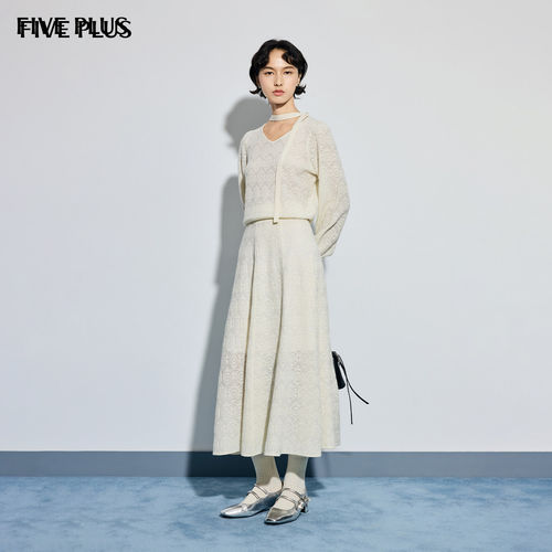 FIVEPLUS针织衫半裙套装