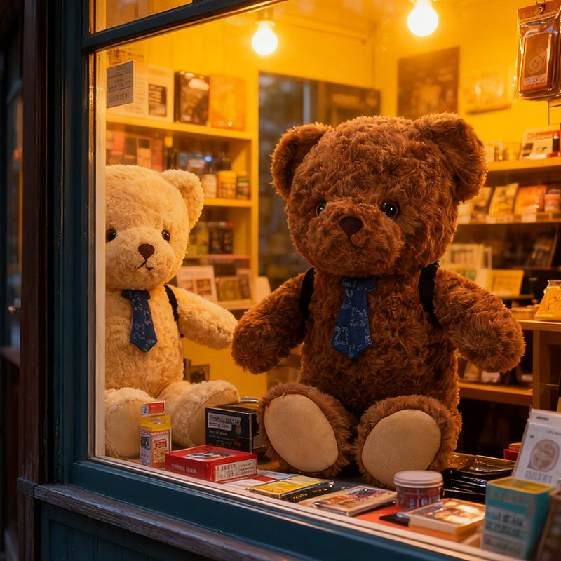 可爱小熊毛绒玩具背包泰迪熊公仔