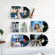 仿古黑胶仿真唱片专辑封套房间客厅卧室酒吧墙壁装 饰摆件生日礼物