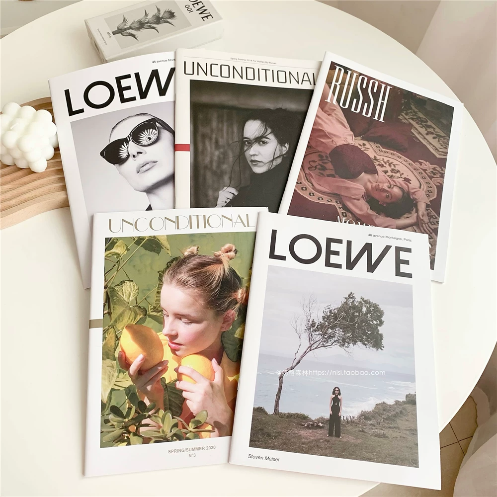 Обложка журнала INS Wind Photography, толстой блокнот, реквизит книги