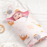 Летнее тонкое хлопковое одеяло для новорожденных для младенца