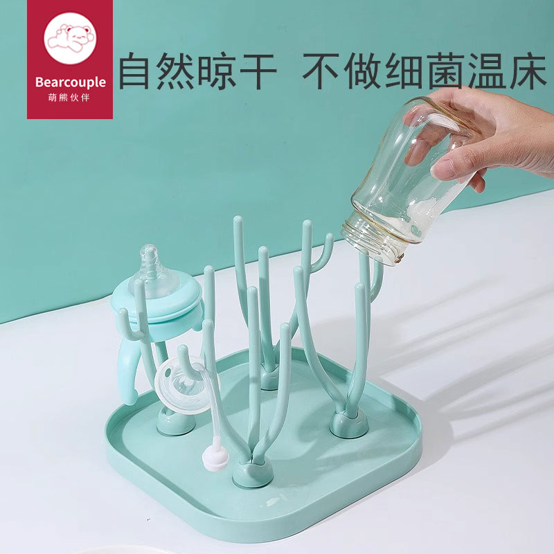 婴儿奶瓶沥水架干燥架置物晾干架图片