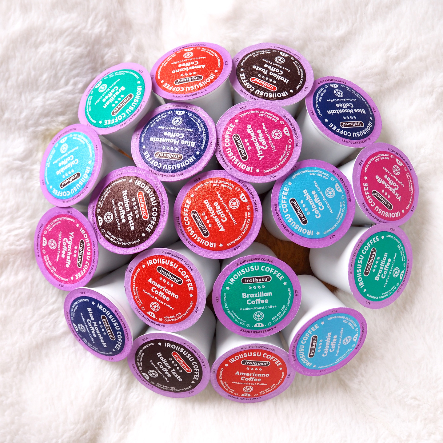 irollsusu小猪夫妇k-cup美式咖啡