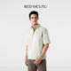 文雅运动系列 VICUTU威可多男士 短袖 衬衫 商务休闲百搭衬衣外套