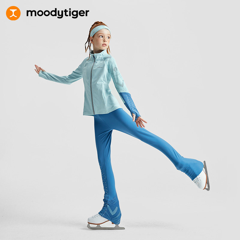 moodytiger女童滑冰服图片