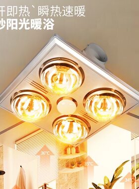 吸顶嵌入式灯暖+换气01