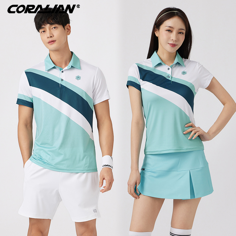 可莱安羽毛球服透气速干男女套装