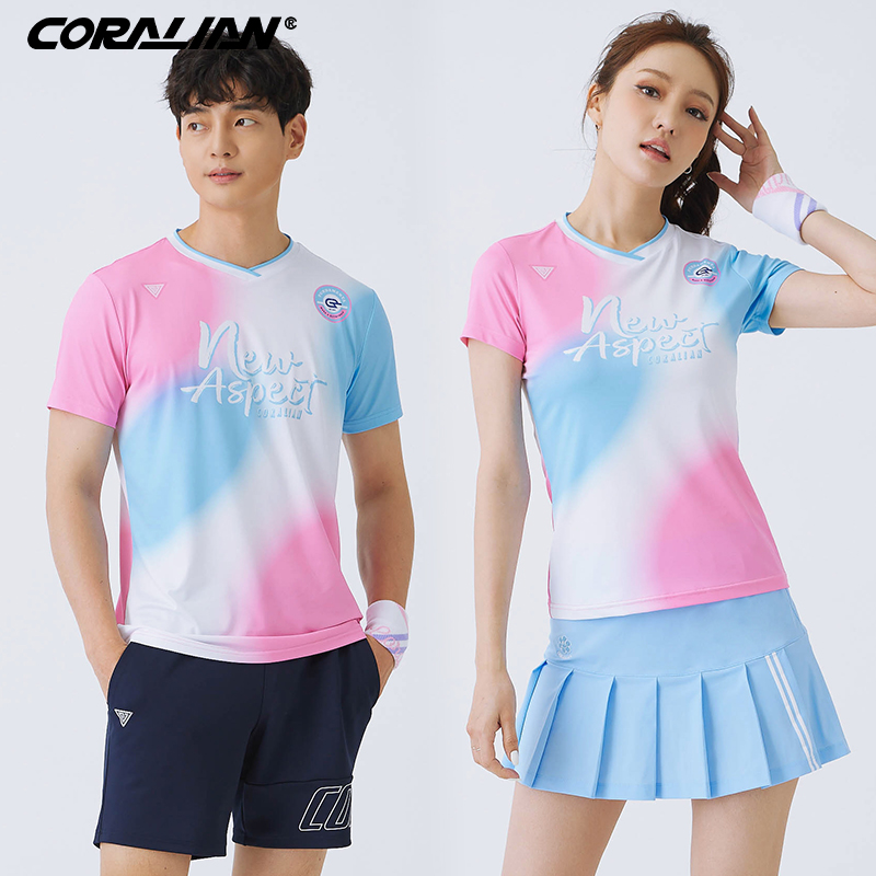 羽毛球运动服可莱安透气速干