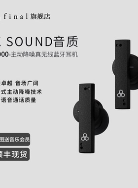 final ZE8000高端旗舰真无线蓝牙耳机主动降噪hifi发烧友高音质