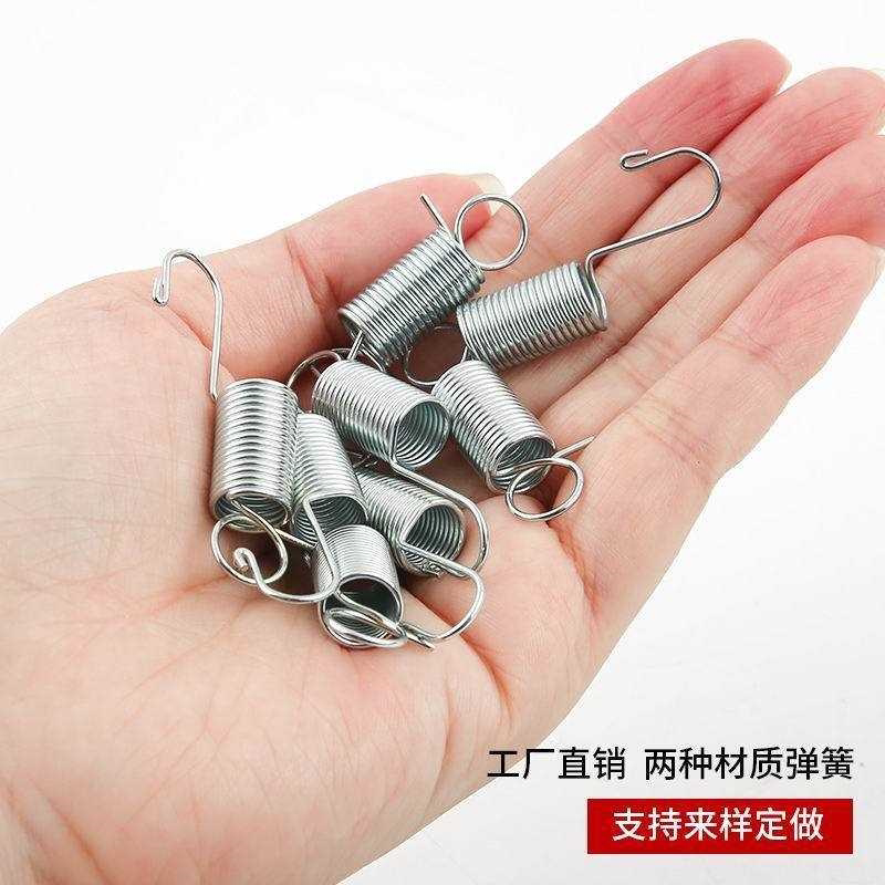 展架弹簧注水门型架挂钩式广告簧不锈钢拉簧螺丝配件滑板车弹簧图片