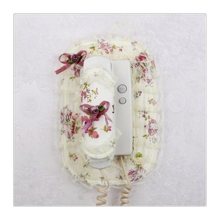 欧式门铃电话套罩遮挡装饰门禁室内机防尘框保护贴边框电话机遮丑