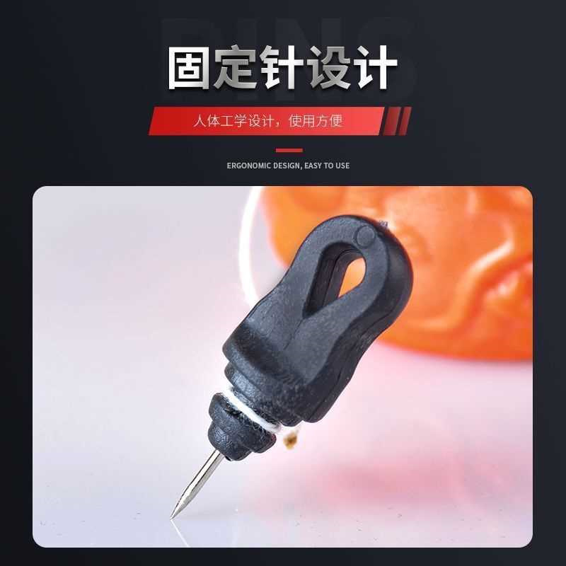 固定针墨斗配件划线工具针头木工放线墨斗固定器大小号墨斗固定针