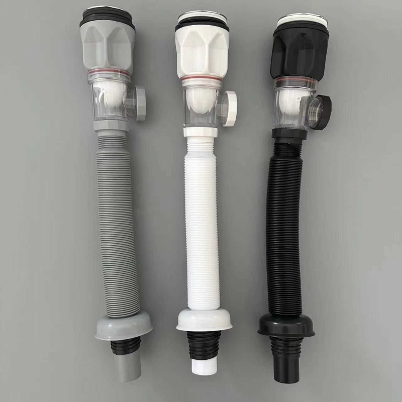 洗手盆防臭下水管软管厨房下水防臭通用型返臭神器卫生间下水管