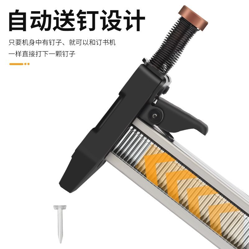 线槽打钉枪手动钉枪打钉器木工装修工具正品钢钉枪神器半自动水泥