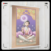 新石纪 浅雾幻西瓜大木大树西园寺羽京七海龙水 挂画海报谷子周边