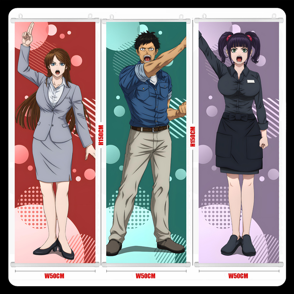 东岛丹三郎 冈田百合子 岛村三叶 优卡莉丝 宿舍挂画海报谷子周边