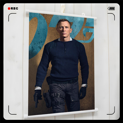 丹尼尔克雷格 Daniel Craig 007电影系列 宿舍挂画海报壁画周边