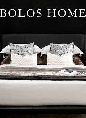 柏洛斯Abstract『星空』轻奢简约风床上垫腰枕高级感酒店别墅靠垫