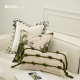 柏洛斯Nature 常青 轻奢高级绿色系客厅沙发靠枕样板间抱枕套