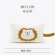 懒狮 柏洛斯Lion’s head 奶油风高级感狮子沙发腰枕儿童房靠垫