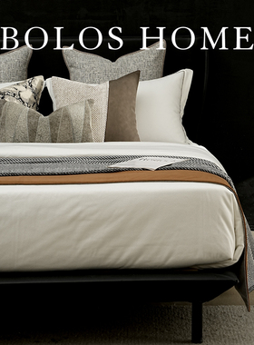 柏洛斯afterlight『落日』现代轻奢床头靠背垫高级感卧室榻榻米