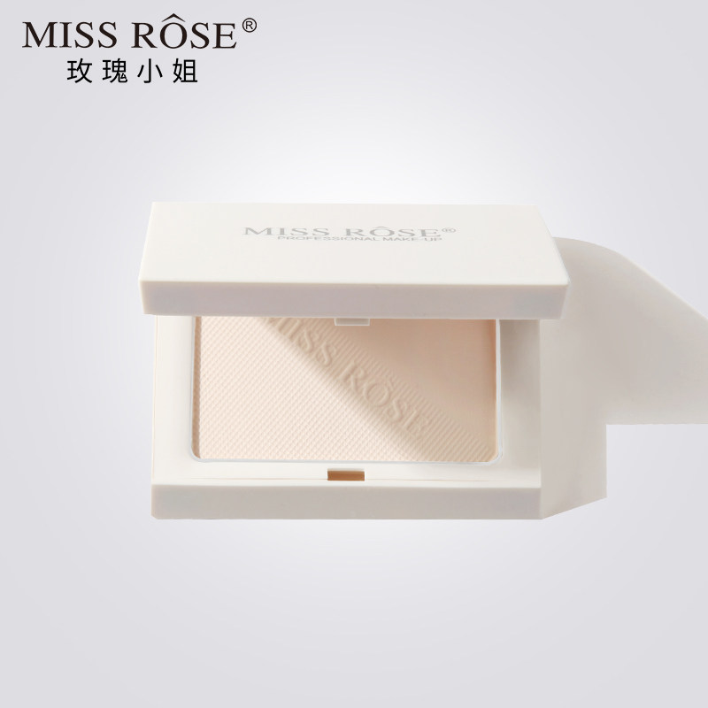 MISS ROSE蜜粉饼散粉定妆粉透真控油持久遮瑕防水修容女晚安粉