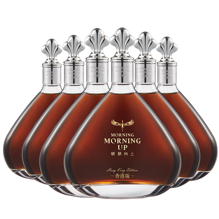 朝朝向上香港版 法国VSOP级白兰地基酒 送礼整箱700ml*6