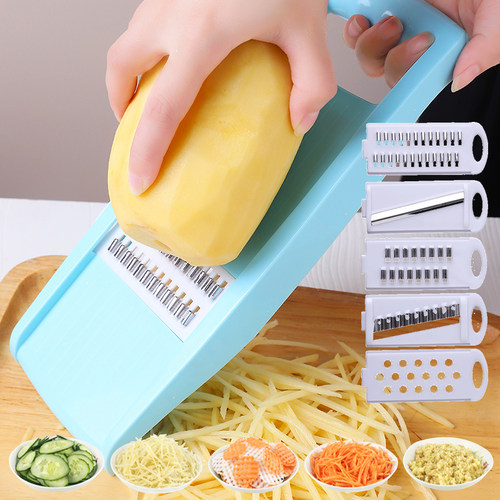 土豆丝神器擦丝切片刨丝器家用多功能厨房切菜器切丝器擦子插菜板-封面