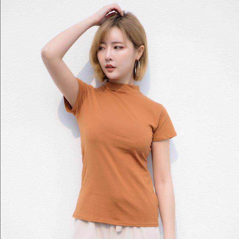 95% Summer wear Thin section Solid Half a Short sleeved T-shirt Korean Edition Self cultivation lady temperament Large Base coatin the Women's clothing/Boutique , T-shirt  category - from Buy2taobao.com to provide professional Taobao agent buy service