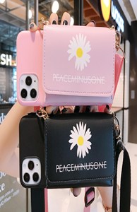 定制手机壳适用三星a60/m10手提零钱包菊花a20s斜挎s10-5ga20e/a