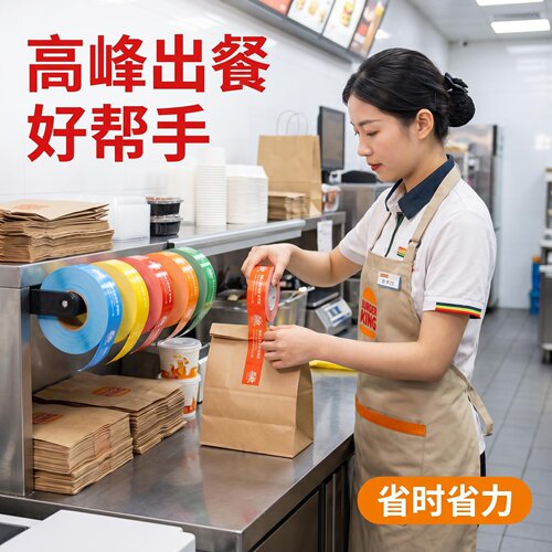 食品安全封口便利贴纸