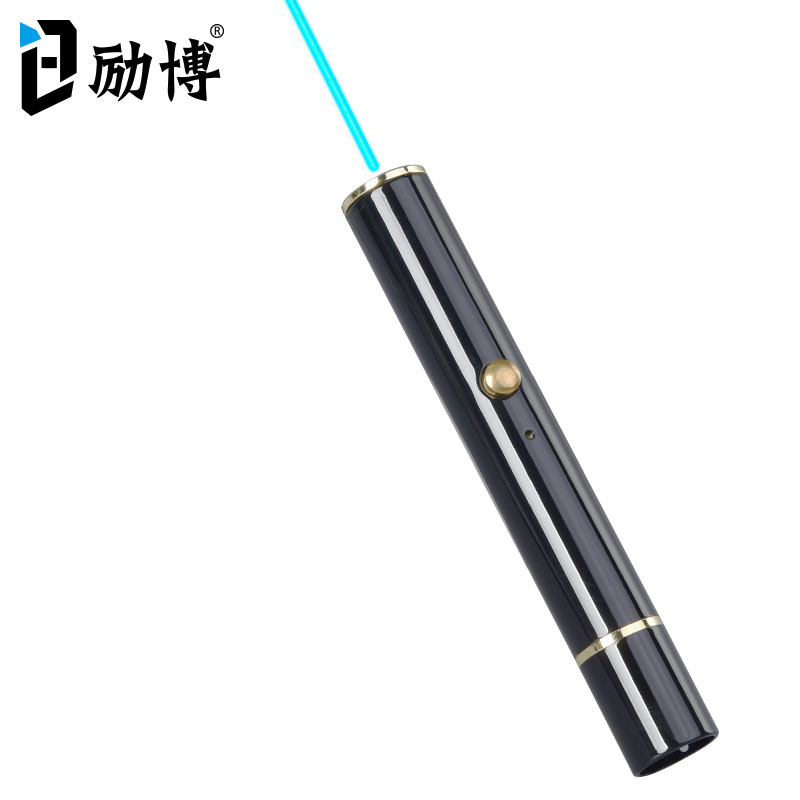 thumbnail for Libo laser pointer usb charging sales pencil sand table demonstration outdoor coach infrared laser pointer cyan light new light source laser pointer batch free customization enterprise engraving LOGO
