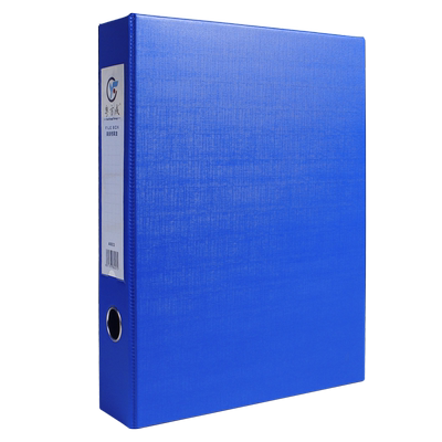 A4硬纸板蓝色档案盒文件盒高级黑色干部人事加厚档案财务凭证盒党建资料盒文件夹收纳盒奖状证书办公用品