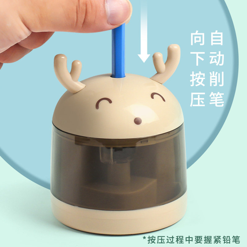전동 연필깎이 어린이 문구 학생 연필깎이 연필깎이 반자동 연필깎이 연필깎이 귀여운 샤프닝