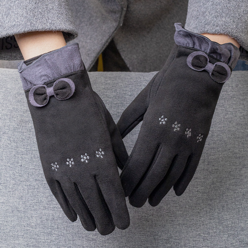 冬季手套防风防水可触屏情侣男女士冬天骑行滑雪运动加绒防寒保暖