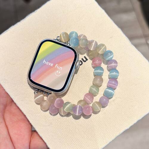 适用Apple手表表带女款手链