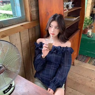 纯欲辣妹收腰白色jk衬衣高级设计感小众修身领带衬衫女春短款上衣