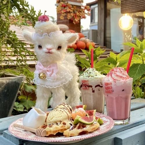 雪球游乐场小羊奶油泡