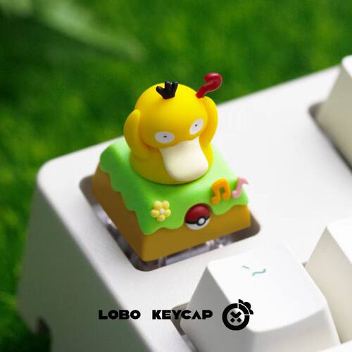 宝可梦可达鸭可爱键帽ESC