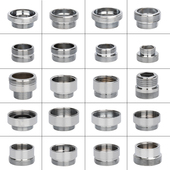 净水器洗衣机台盆洗手盆水龙头配件洗车水枪起泡水嘴转换接头M22