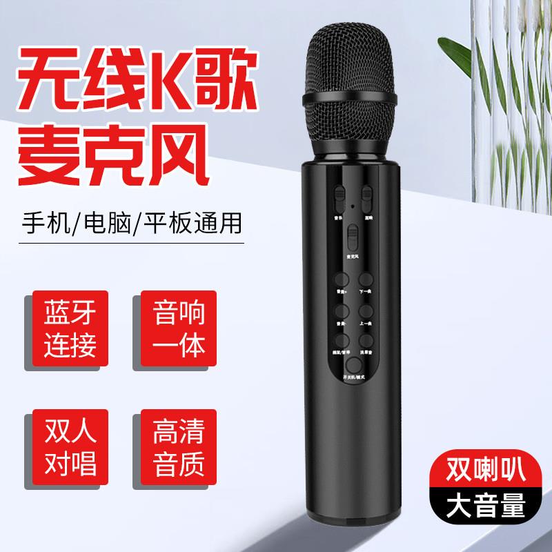 无线蓝牙话筒音响一体麦克风手机K歌全民唱歌家用连电视KTV卡拉ok