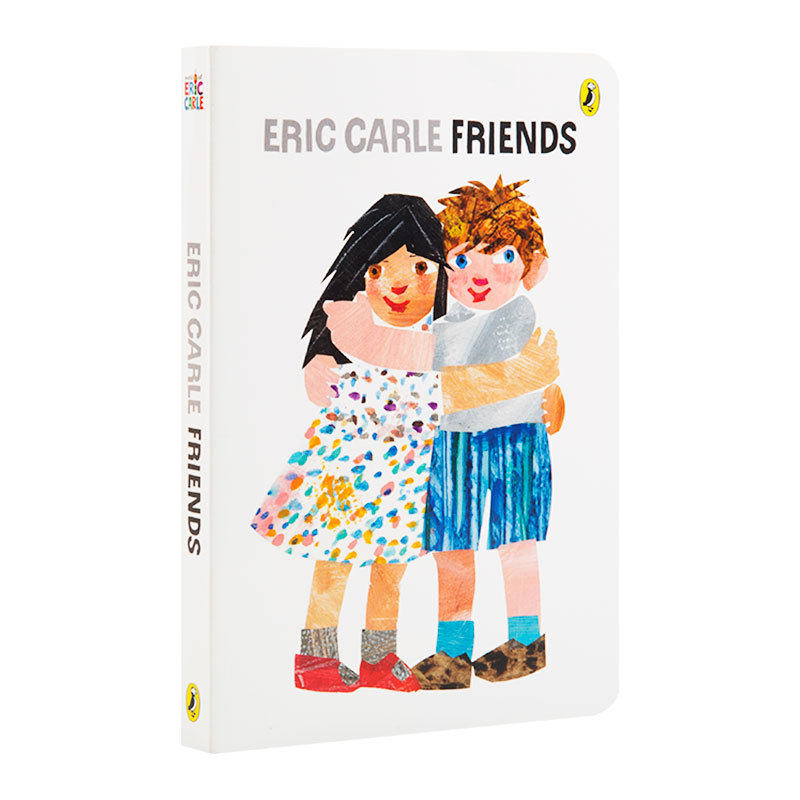 点读书英文原版好朋友friends艾瑞卡尔作品儿童情感语言启蒙绘本认知