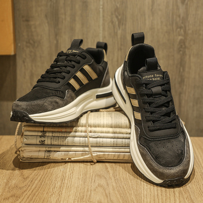 男士阿甘运动鞋厚底高级感潮鞋