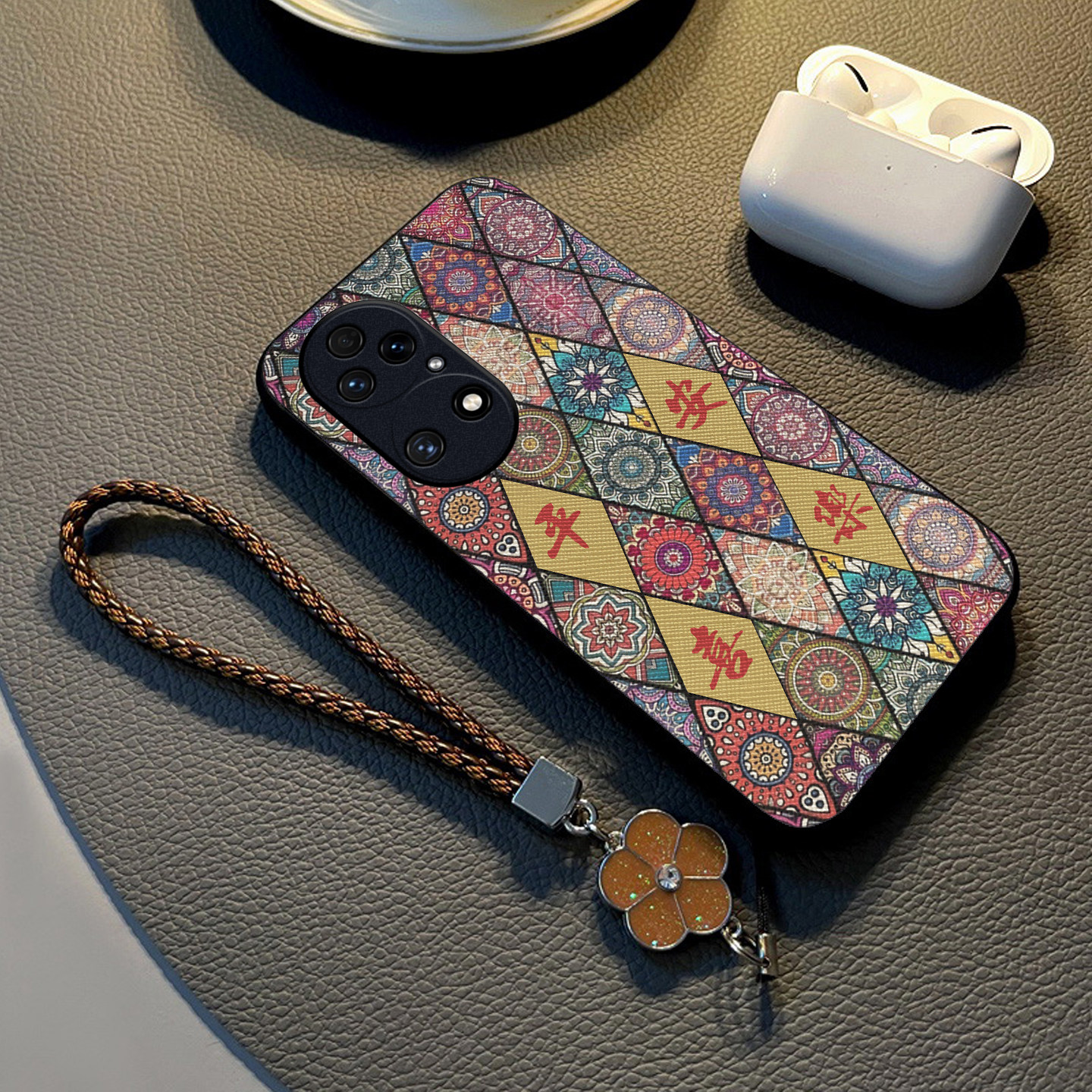 适用于华为p50手机壳新款p50pro保护套硅胶p60挂绳手链p60pro全包防摔p50e网红女款文字潮牌高级感简约外壳,3C数码配件,手机保护套/壳,淘宝优惠券,粉丝福利购,淘宝优惠卷