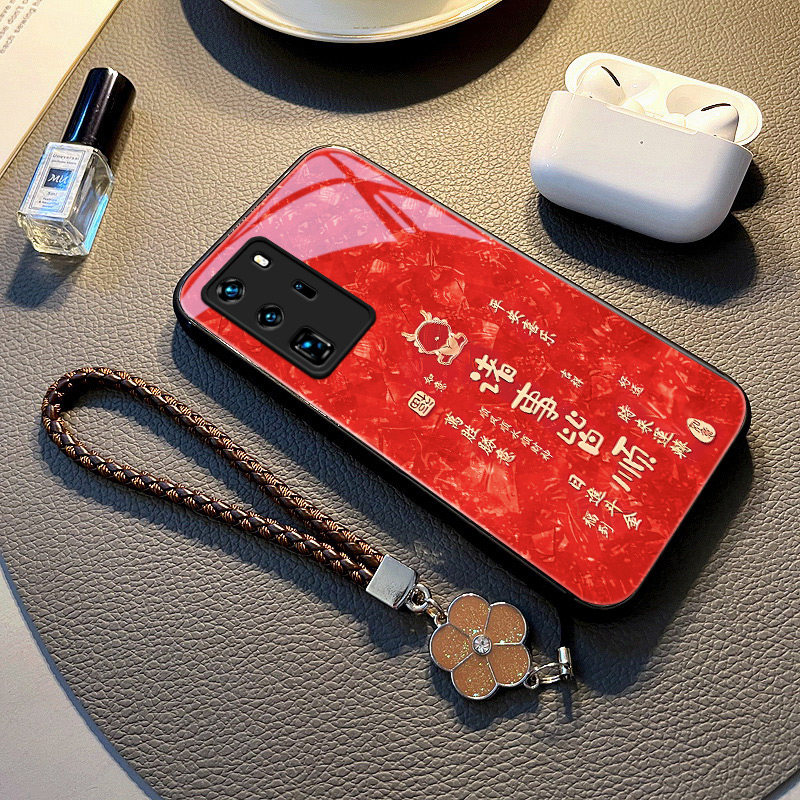 适用于华为p40手机壳新款p50保护套pura70硅胶p60全包防摔p30挂绳手链p20网红女款pro高级感潮牌中国风文字e,3C数码配件,手机保护套/壳,淘宝优惠券,粉丝福利购,淘宝优惠卷