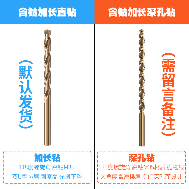 加长含钴麻花钻头15.1 15.2 15.3 15.4 15.5 15.6 15.7 15.8 15i.